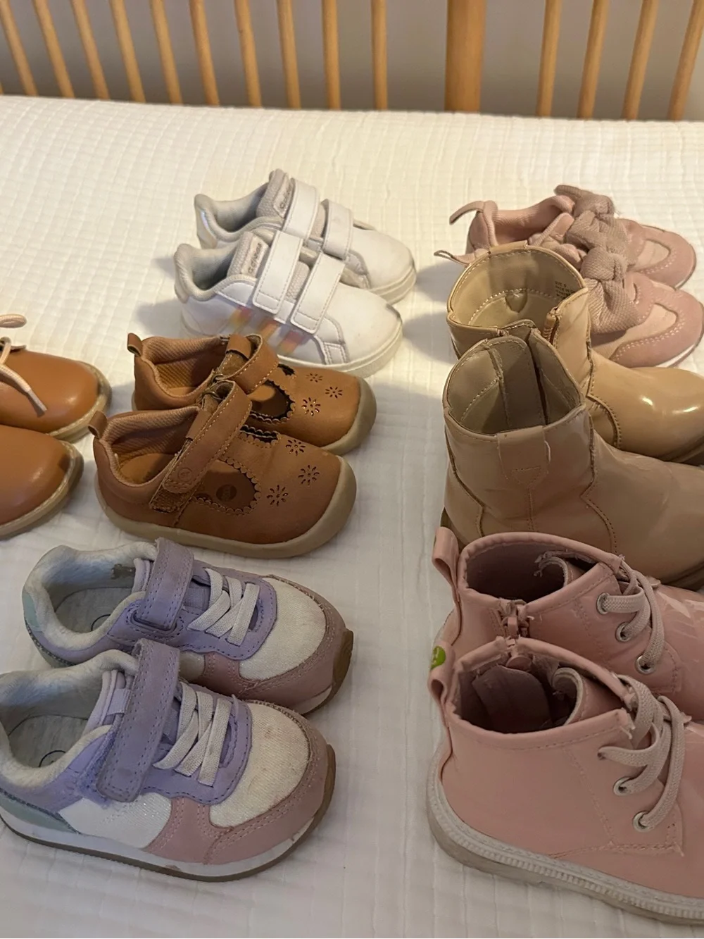 Lot of size 5 toddler girl shoes